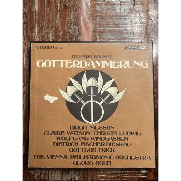 Richard Wagner Vinyl Lot- Gotterdammerung Das Rheingold Siegfried LP Box Sets - Picture 4 of 7